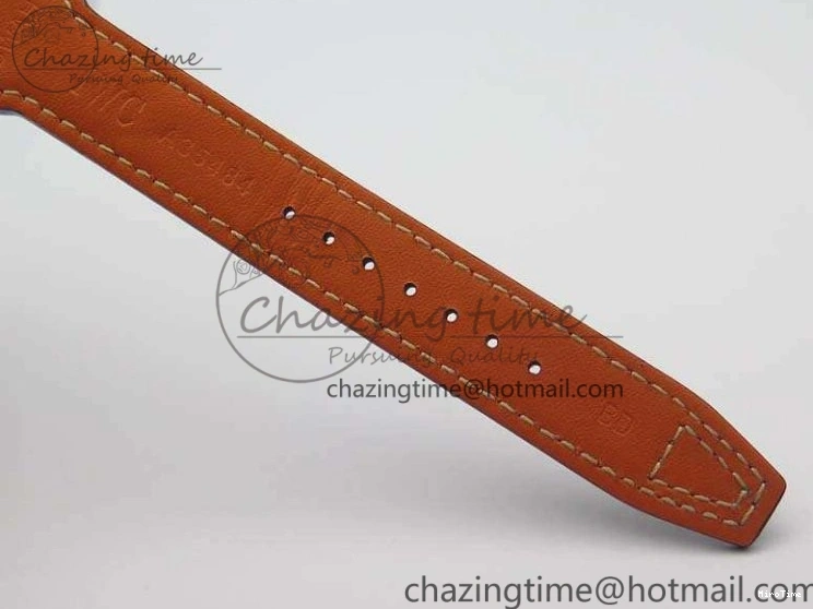 MIROTIME 1221 Popular Big Pilot Real PR IW502706 RG YLF 1:1 Best Edition Brown Dial On Calfskin Strap A 7223